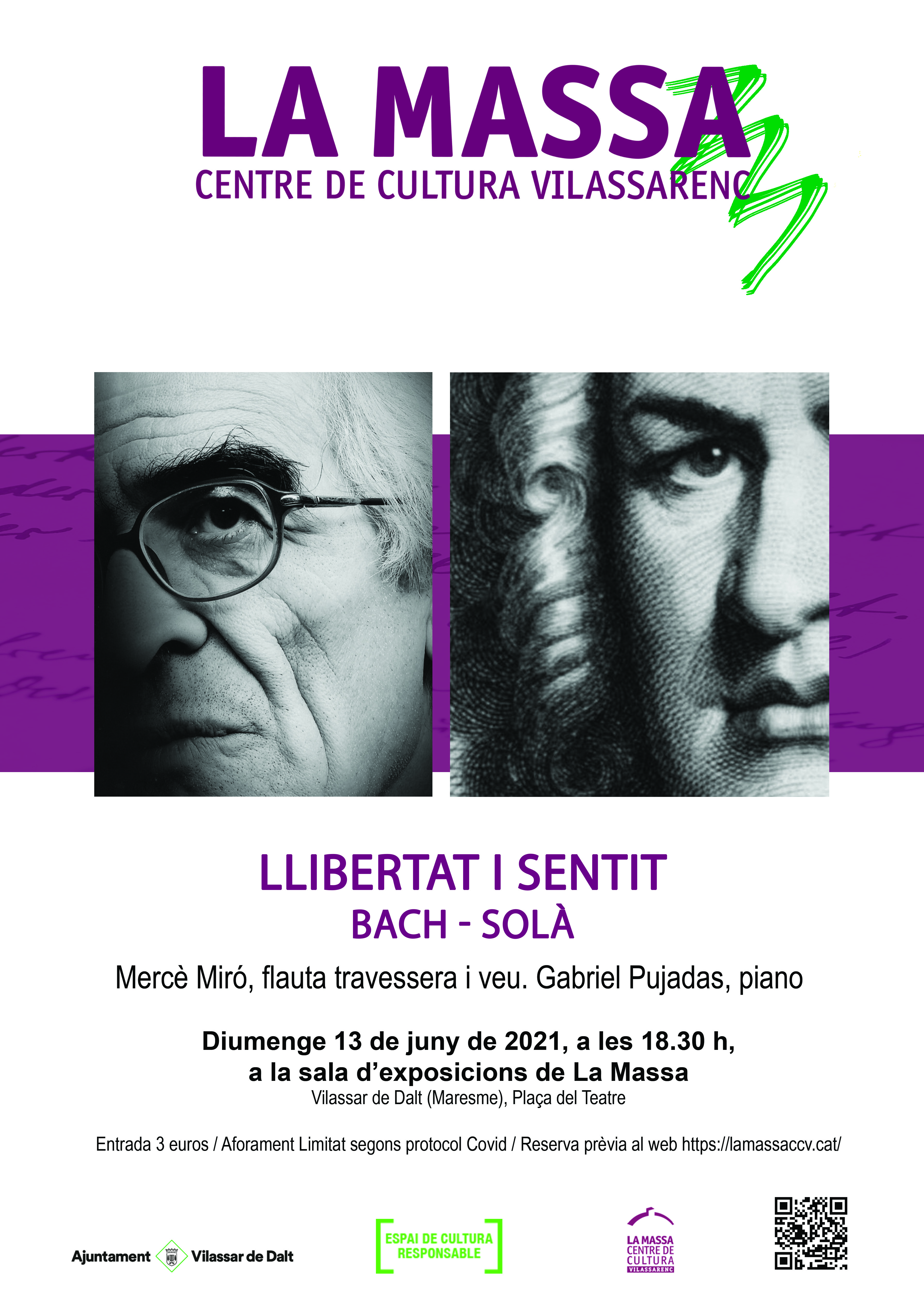Concert poètic. Llibertat i sentit, Bach - Solà