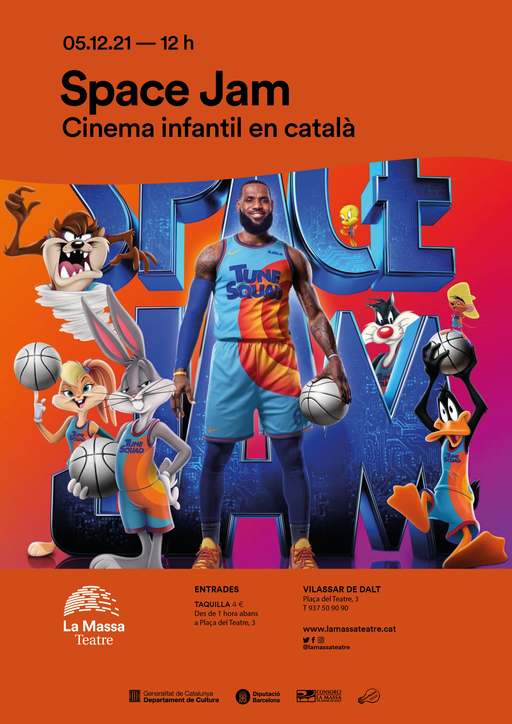 Cinema familiar en català: Space Jam