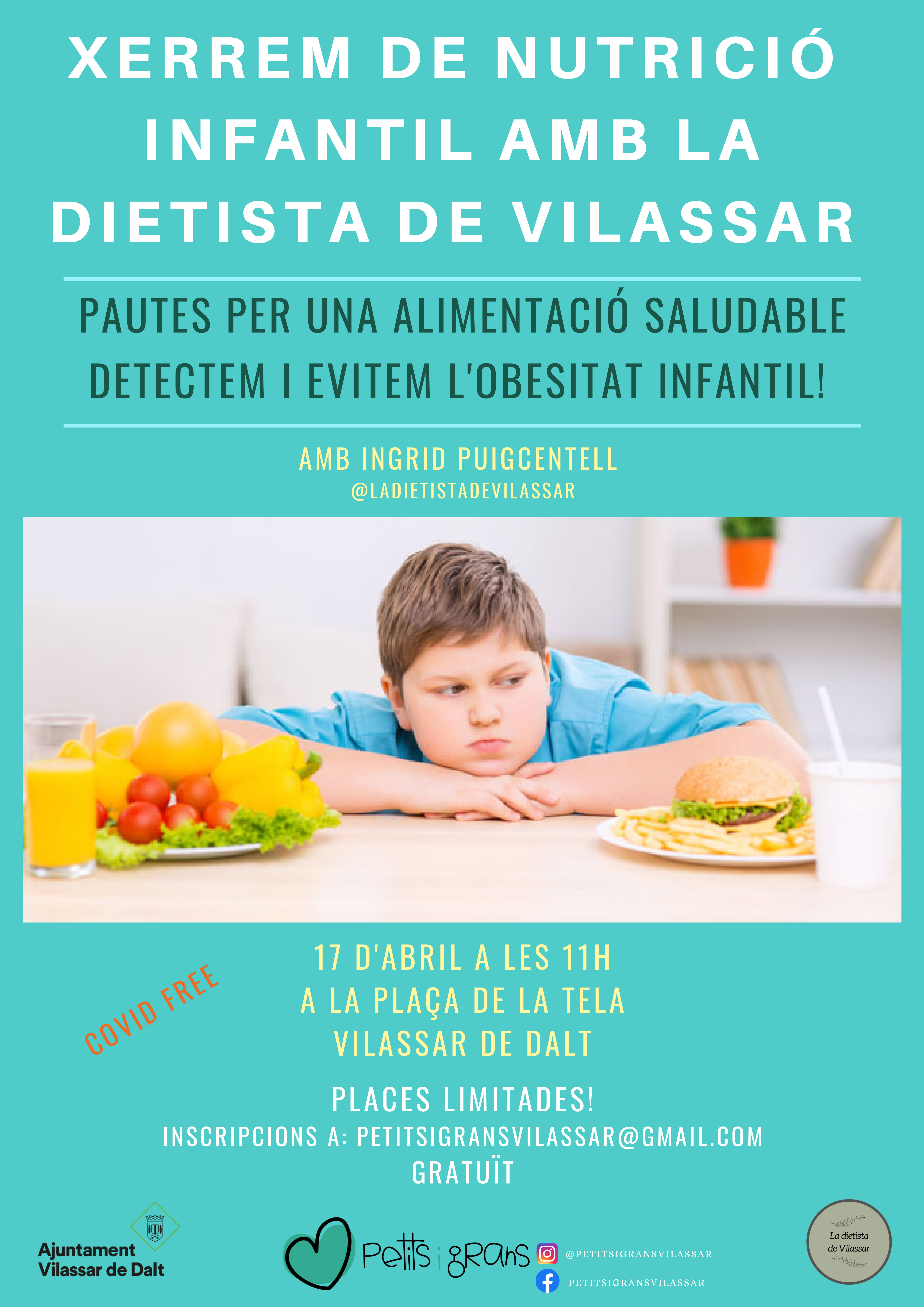Xerrada: Pautes per una alimentació saludable