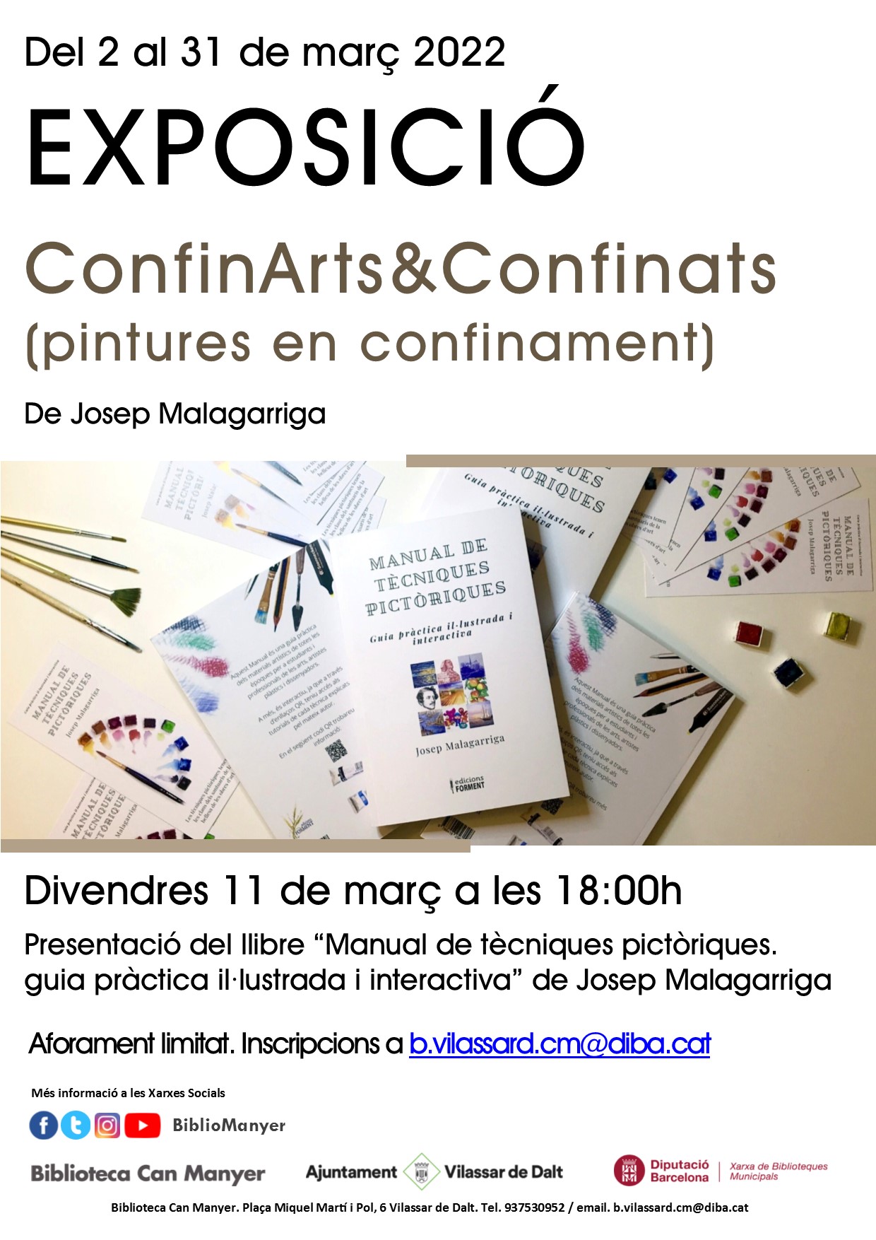 Exposició: ConfinArts&Confinats (pintures en confinament)