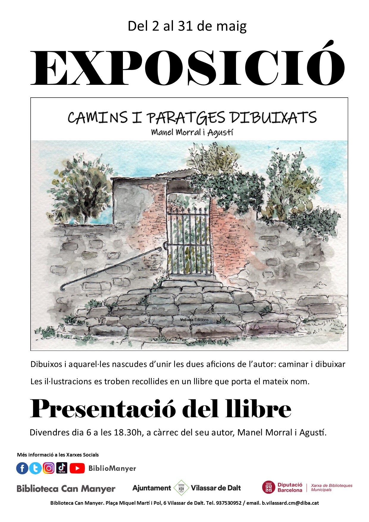 Exposició: Camins i paratges dibuixats