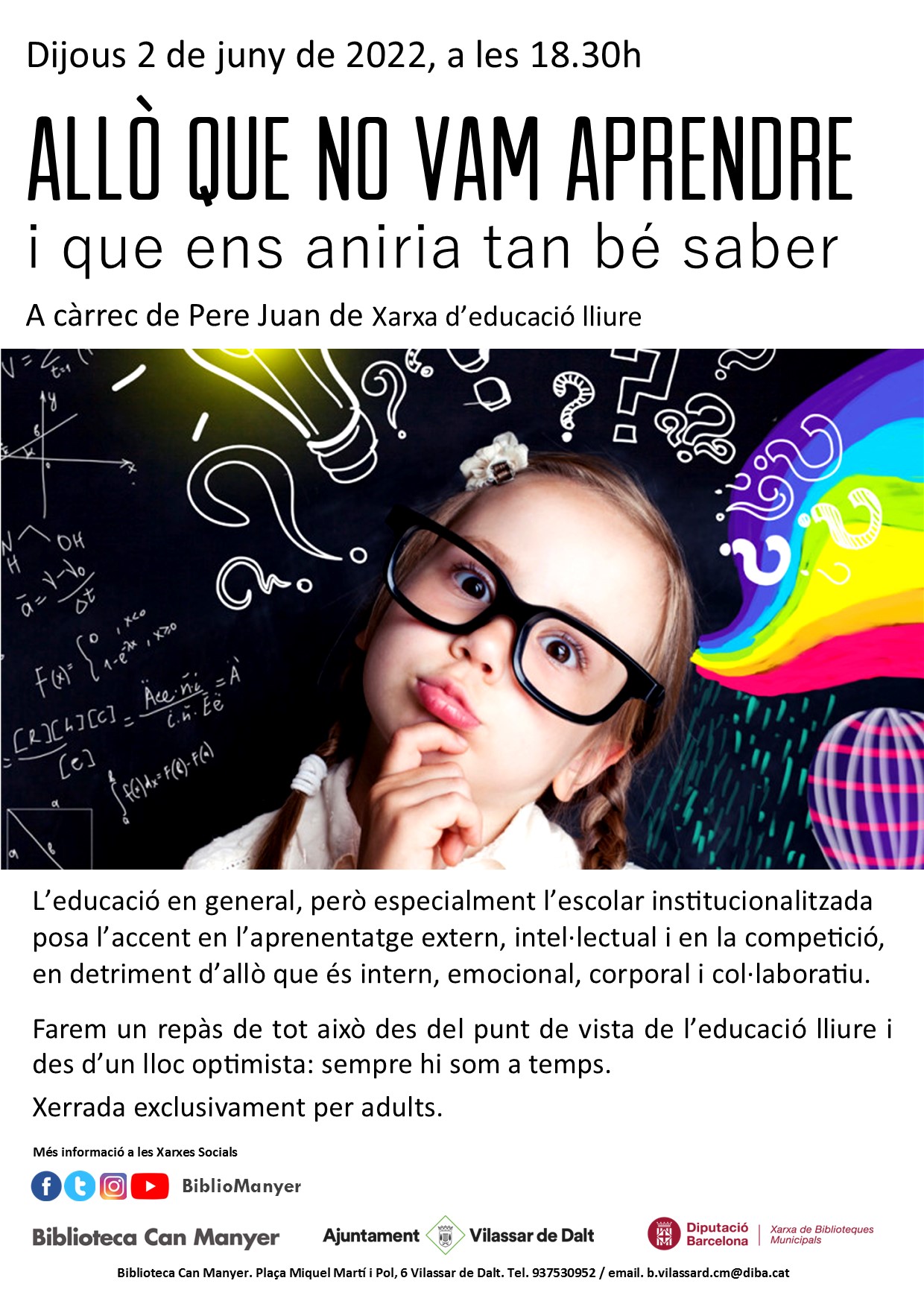 Xerrada Educació Lliure