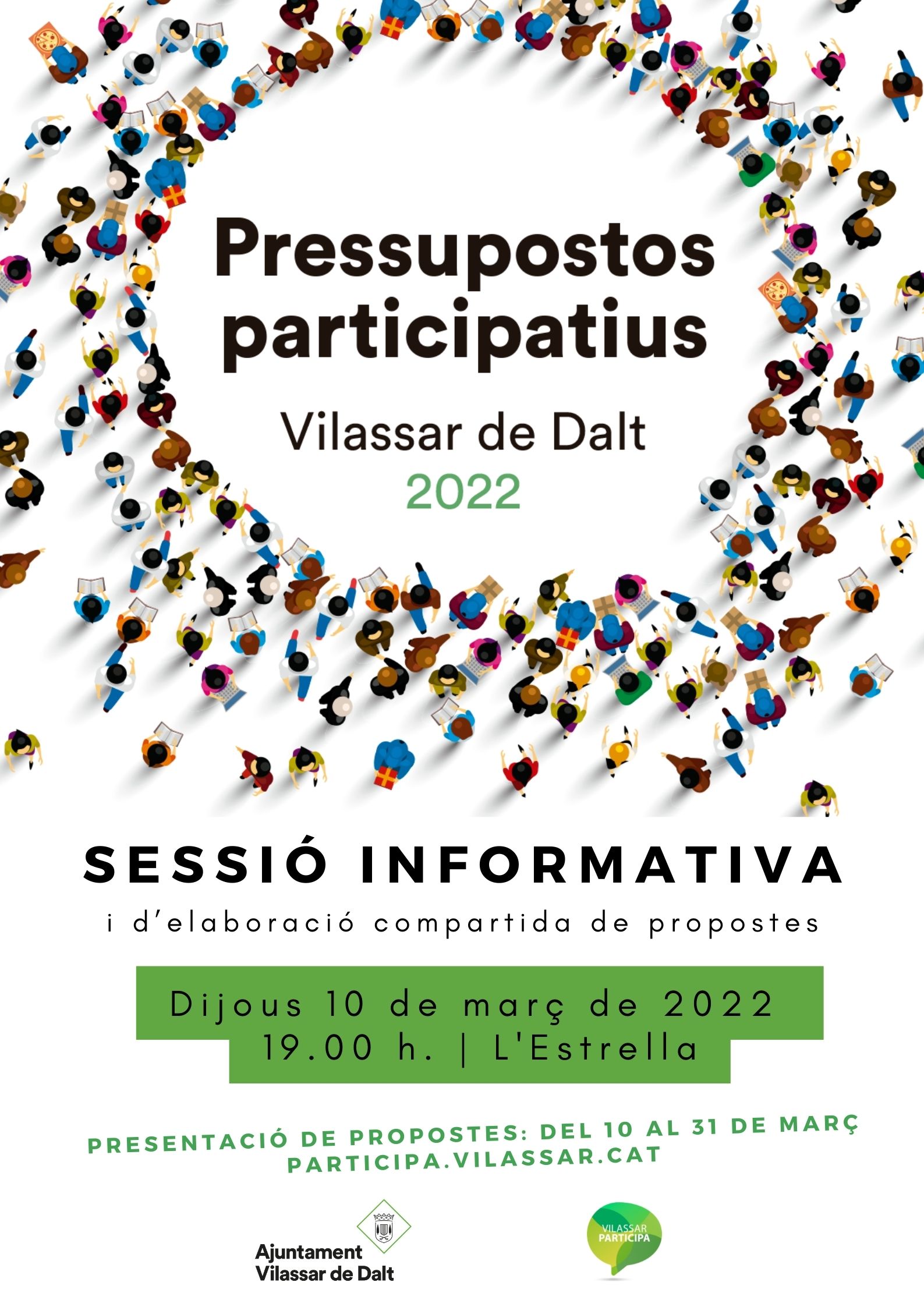 Sessió informativa dels Pressupostos participatius 2022