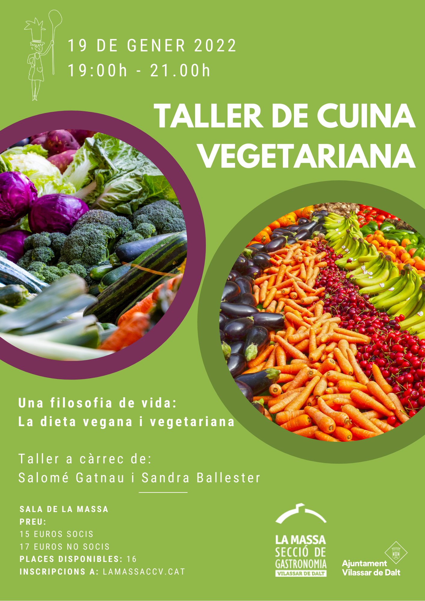 Taller de cuina vegetariana