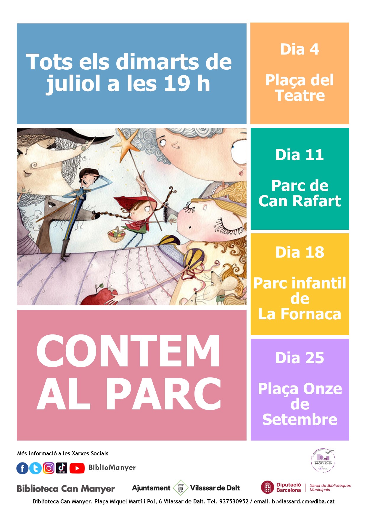 Contem al parc