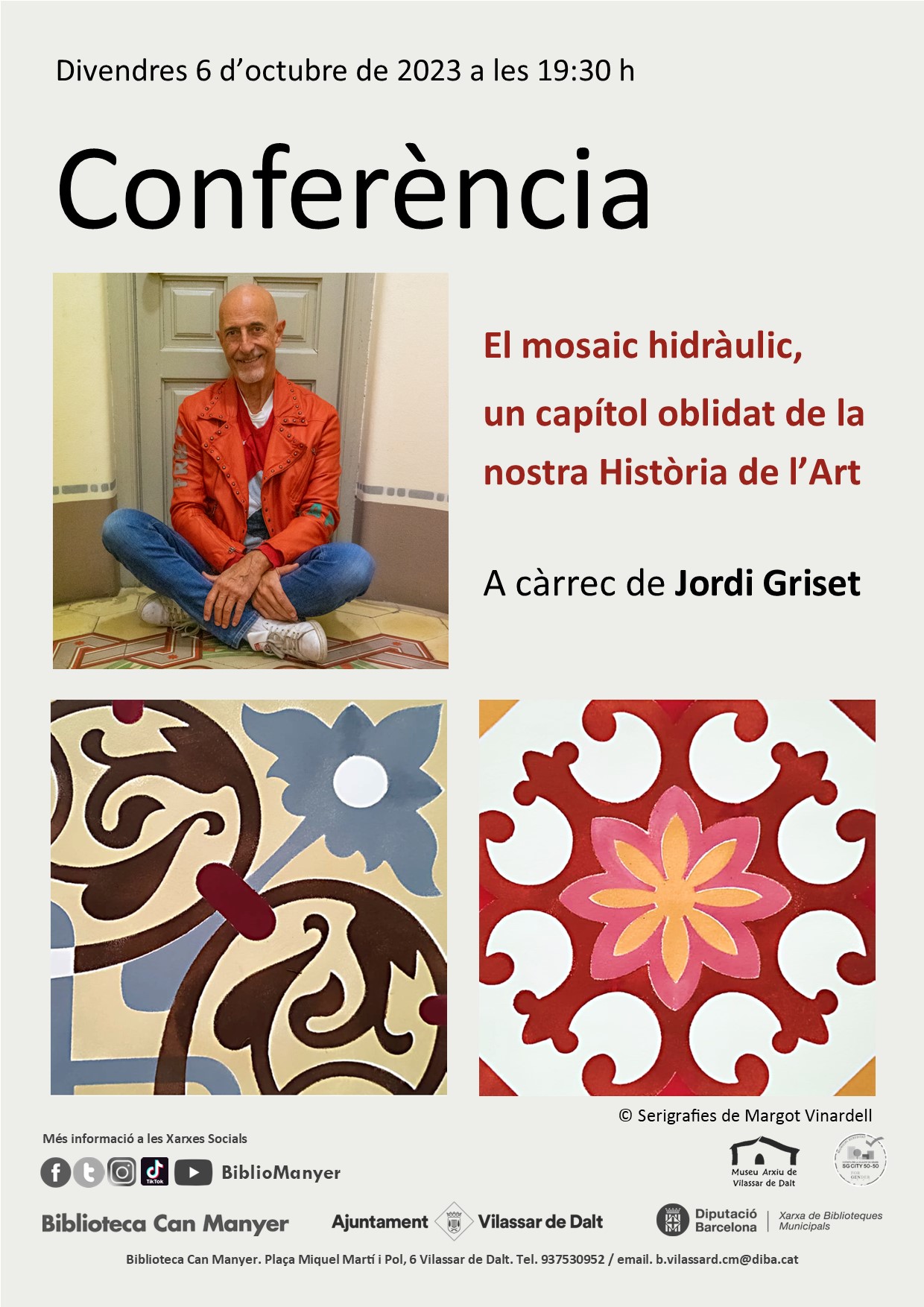 Conferència: El mosaic hidràulic, un capítol oblidat de la nostra història de l'art