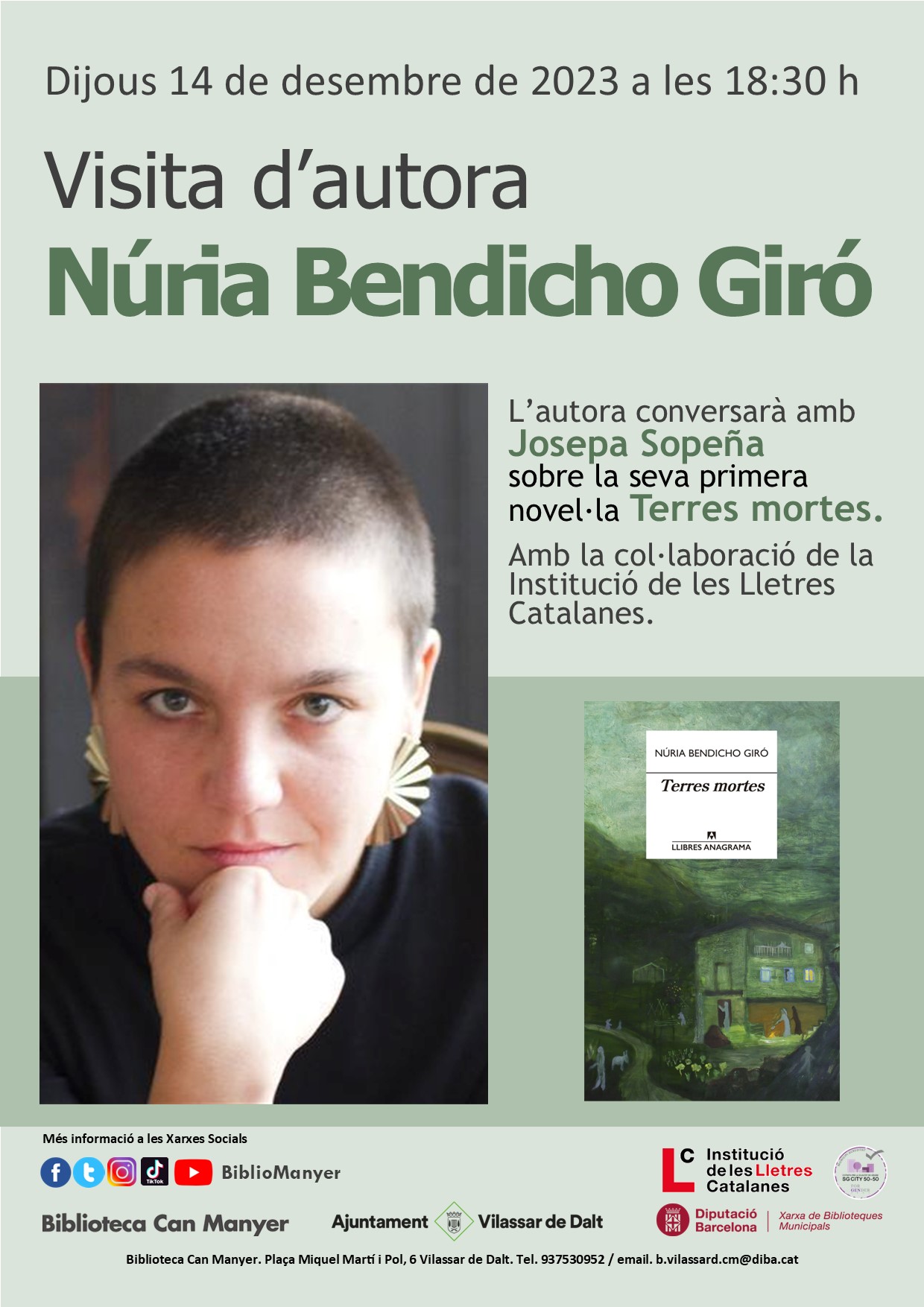 Visita d'autora: Núria Bendicho