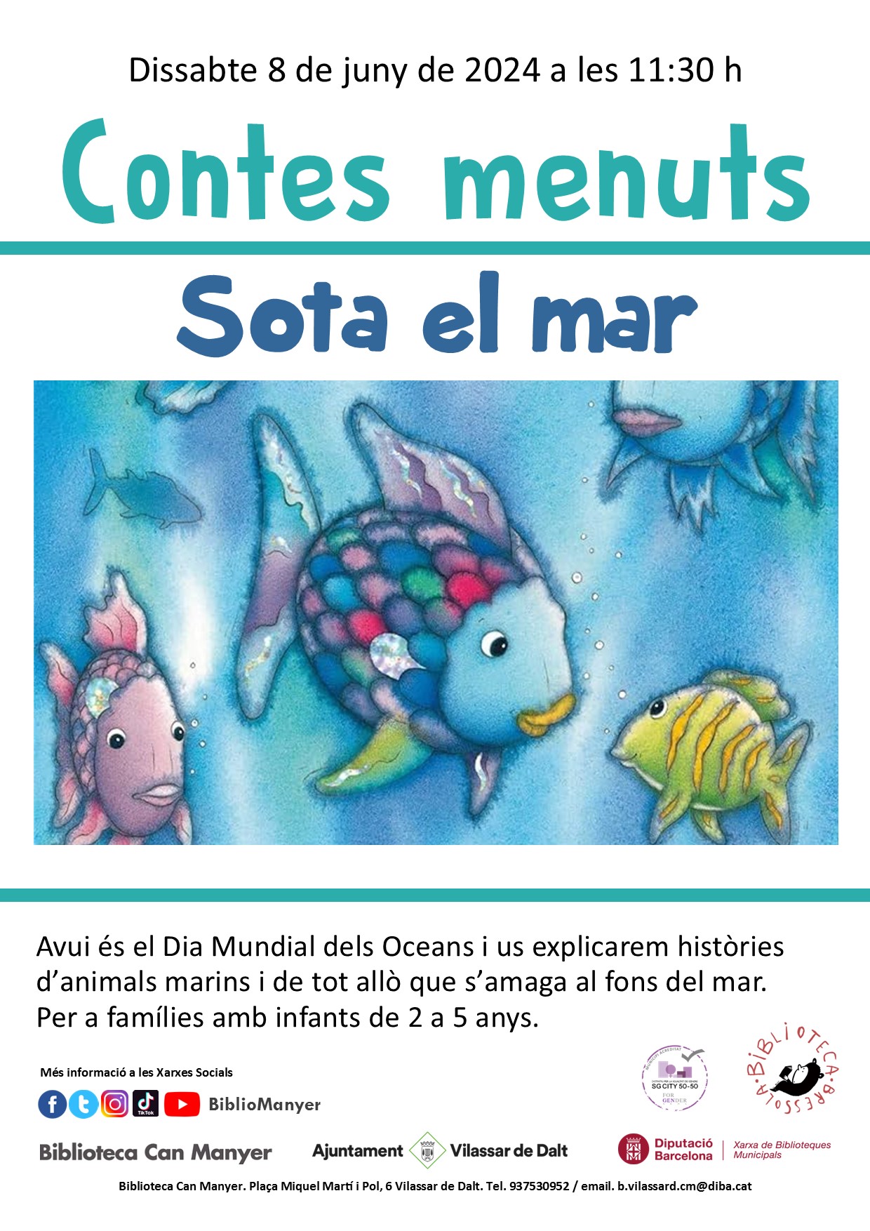 Contes menuts 'Sota el mar'