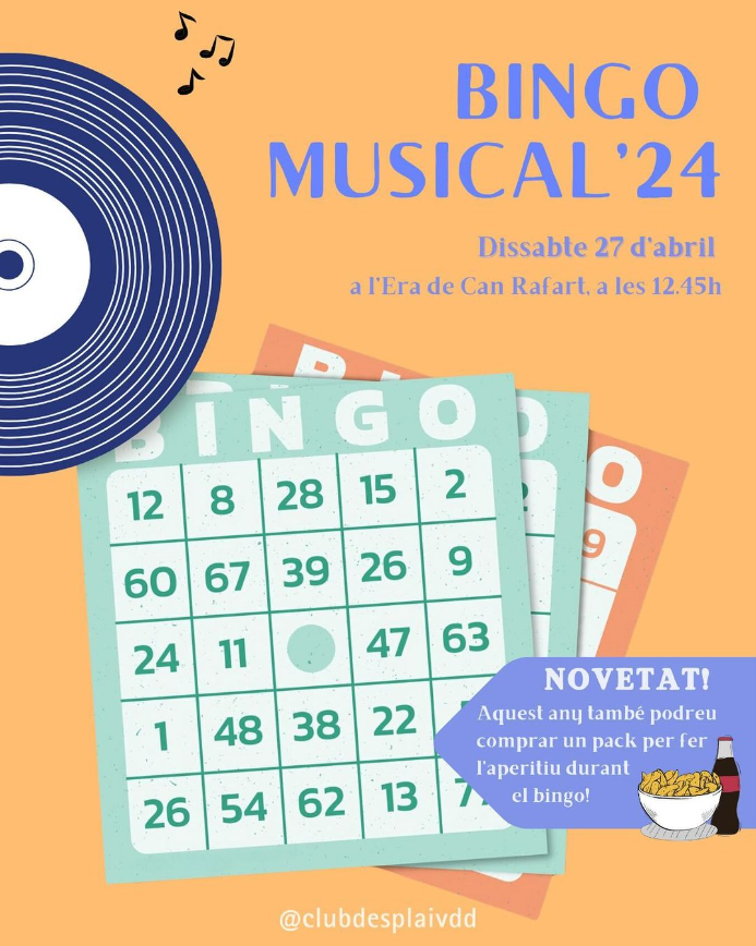 Bingo musical + vermut