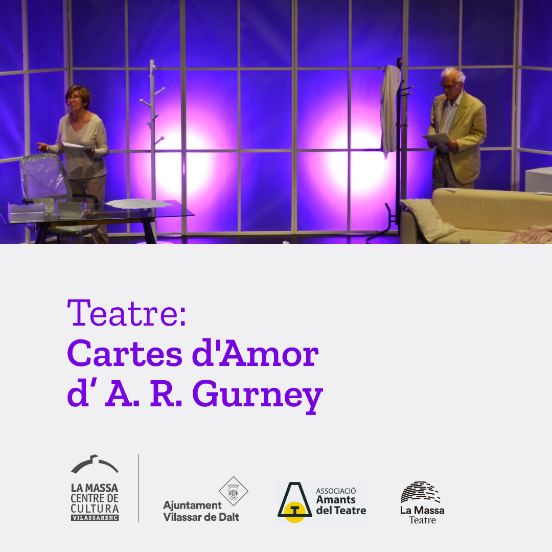 Teatre: 'Cartes d'amor'