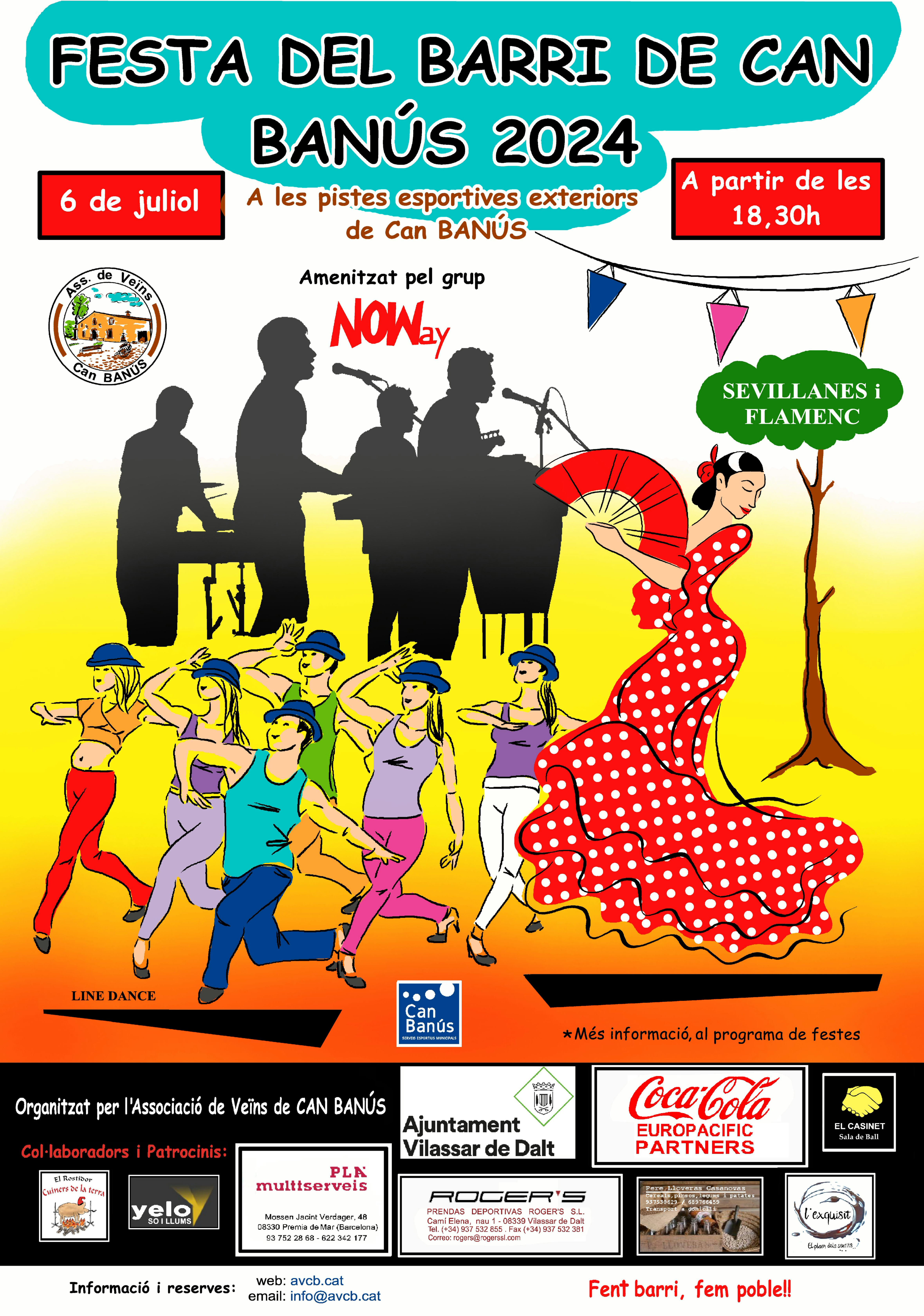 Vetlles d'Estiu. Festa del barri de can Banús