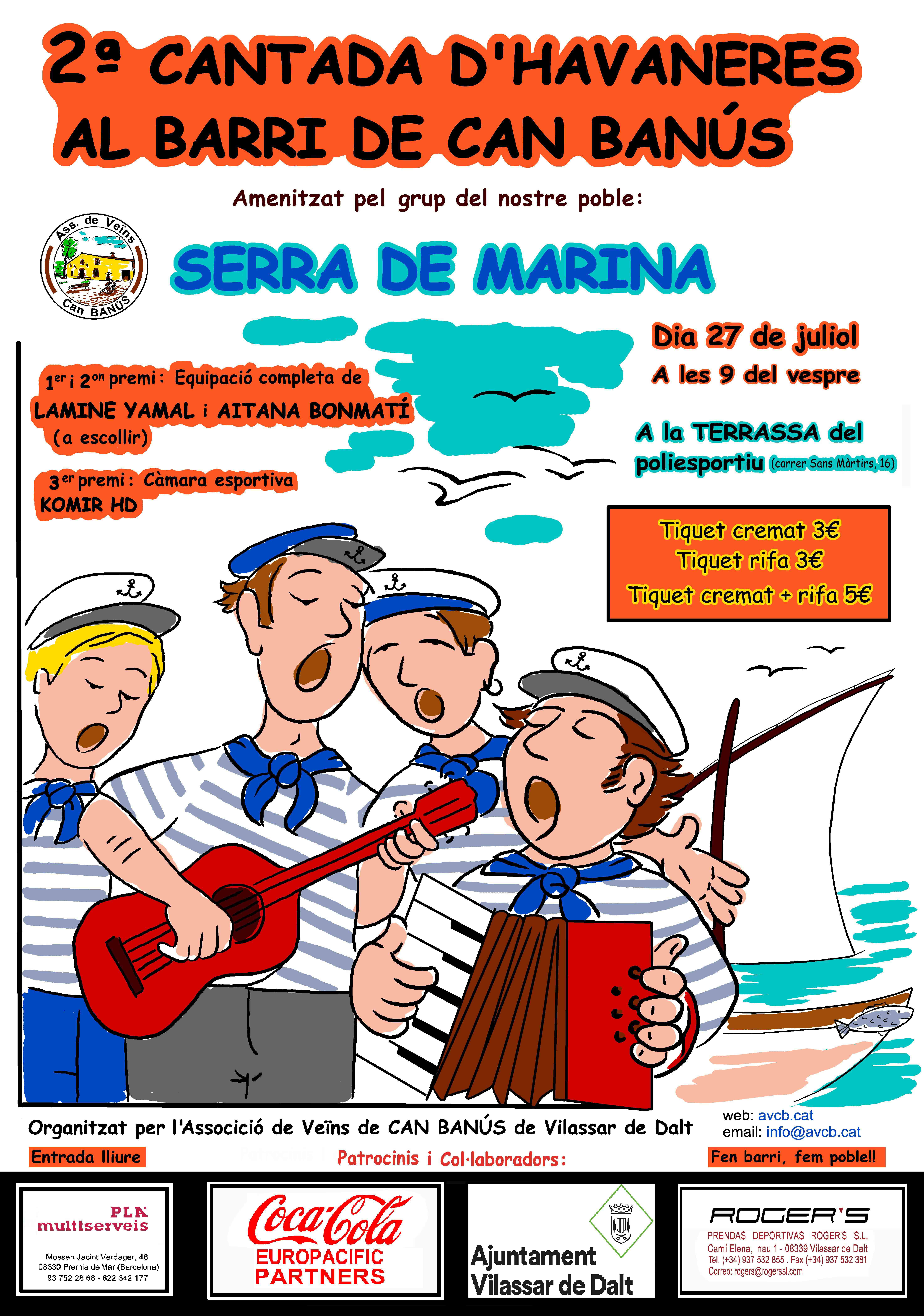Vetlles d'estiu. Havaneres i cremat a Can Banús