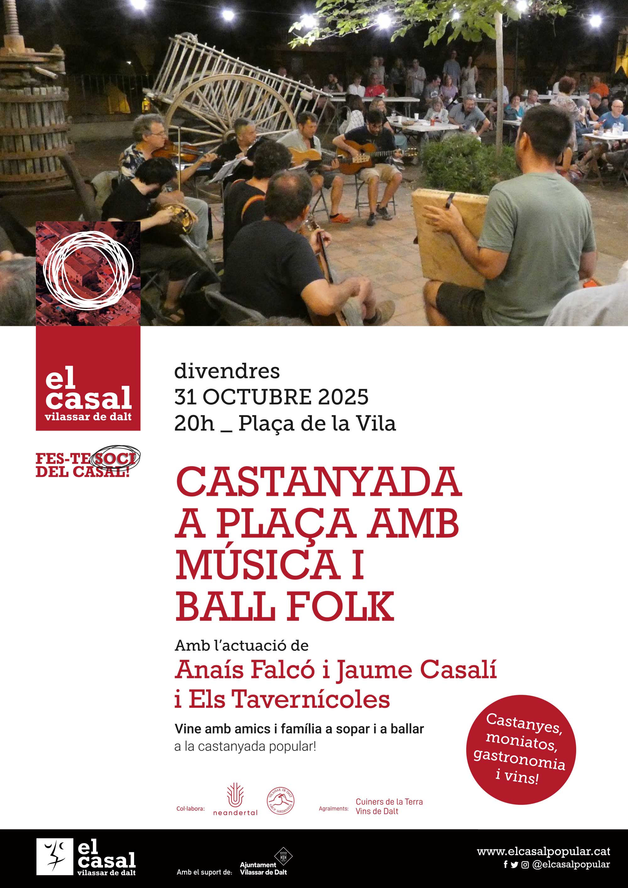 Castanyada popular Castanyada popular