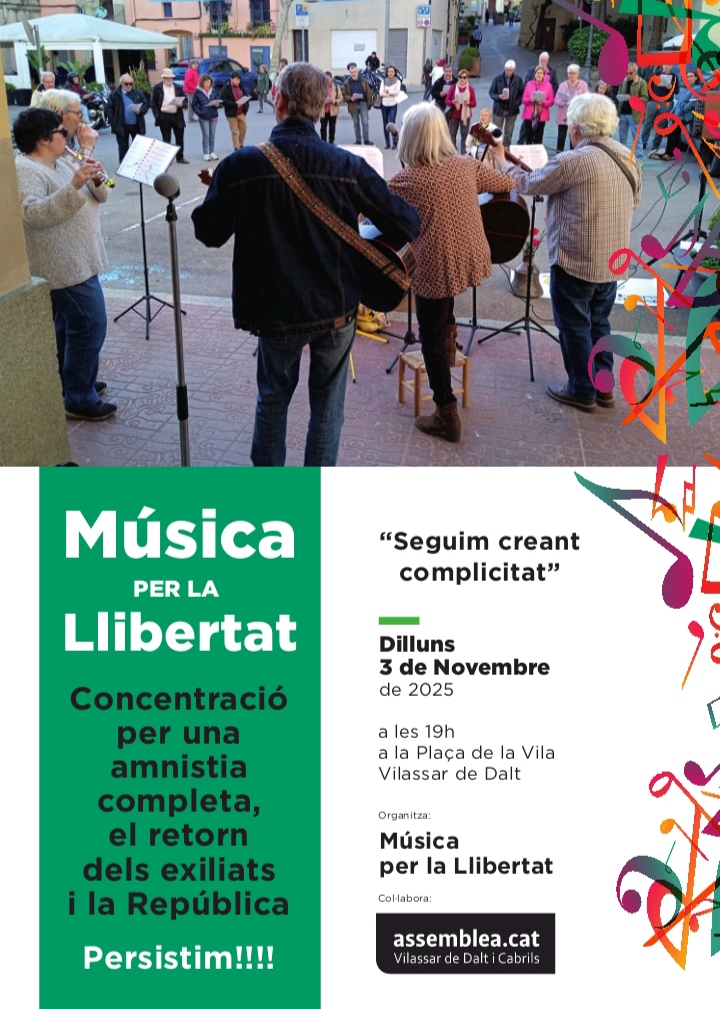 Música per la llibertat Música per la llibertat