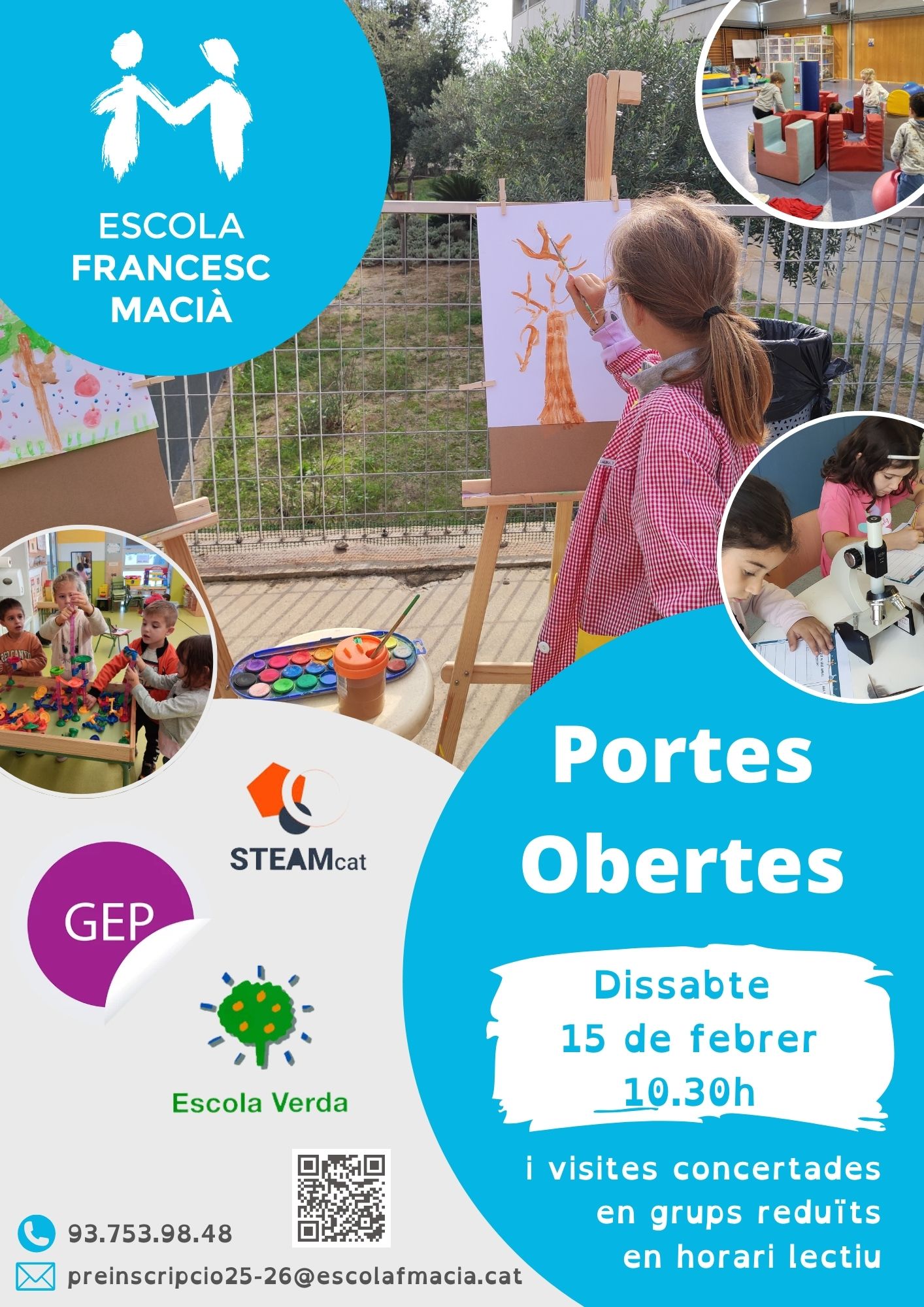 Portes obertes a l'Escola Francesc Macià