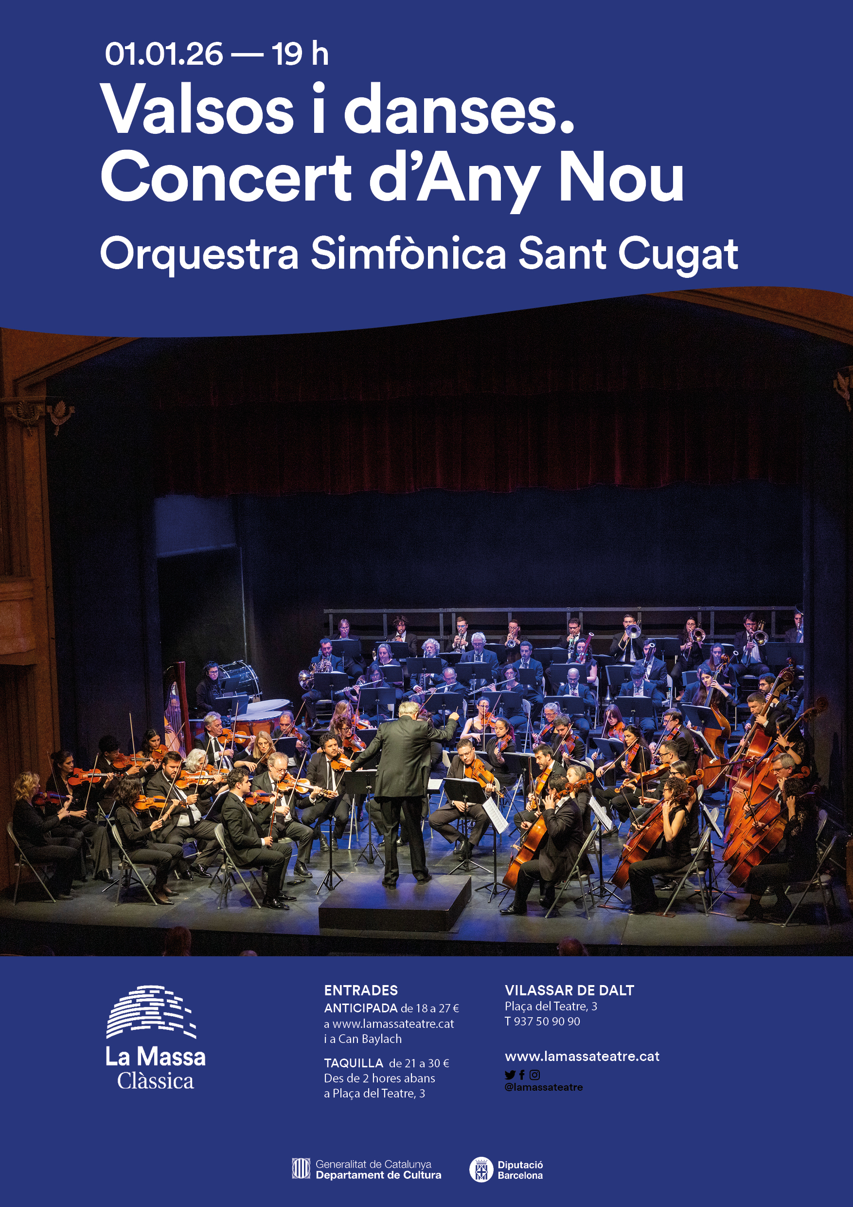 Temporada de cl&agrave;ssica: 'Concert d'Any Nou'