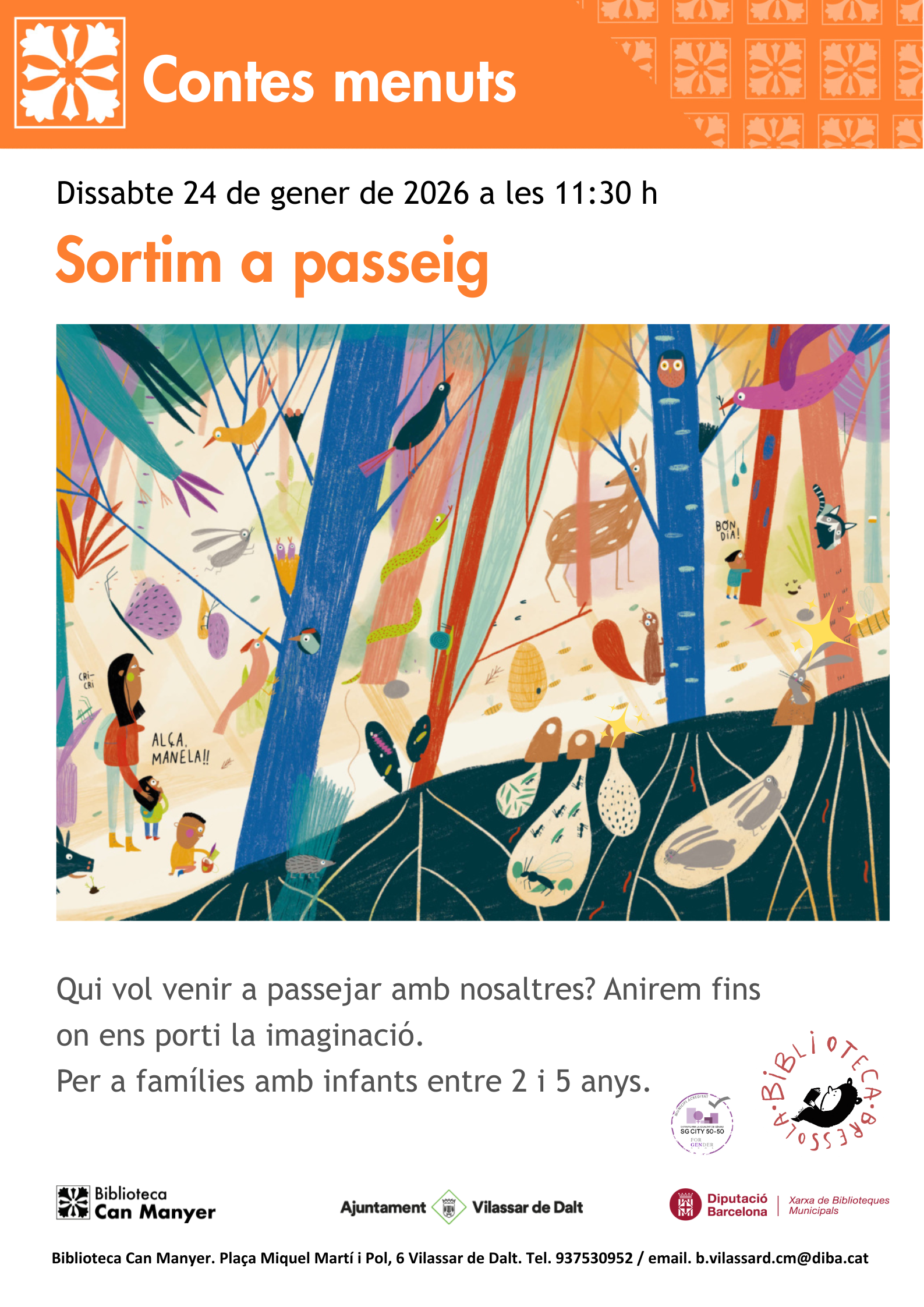 Contes menuts: 'Sortim a passeig'