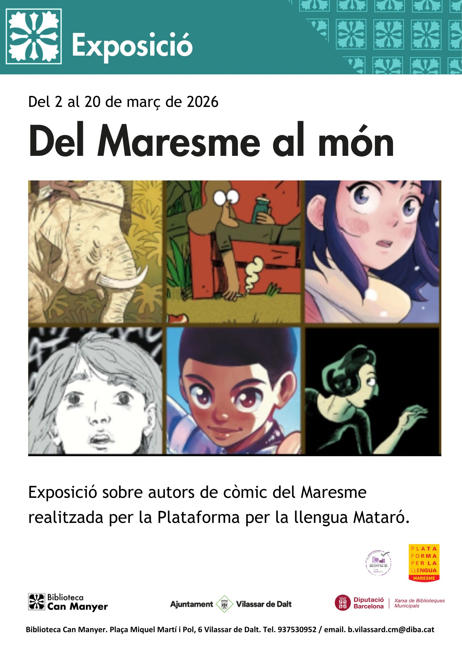 Exposici&oacute; 'Del Maresme al m&oacute;n'