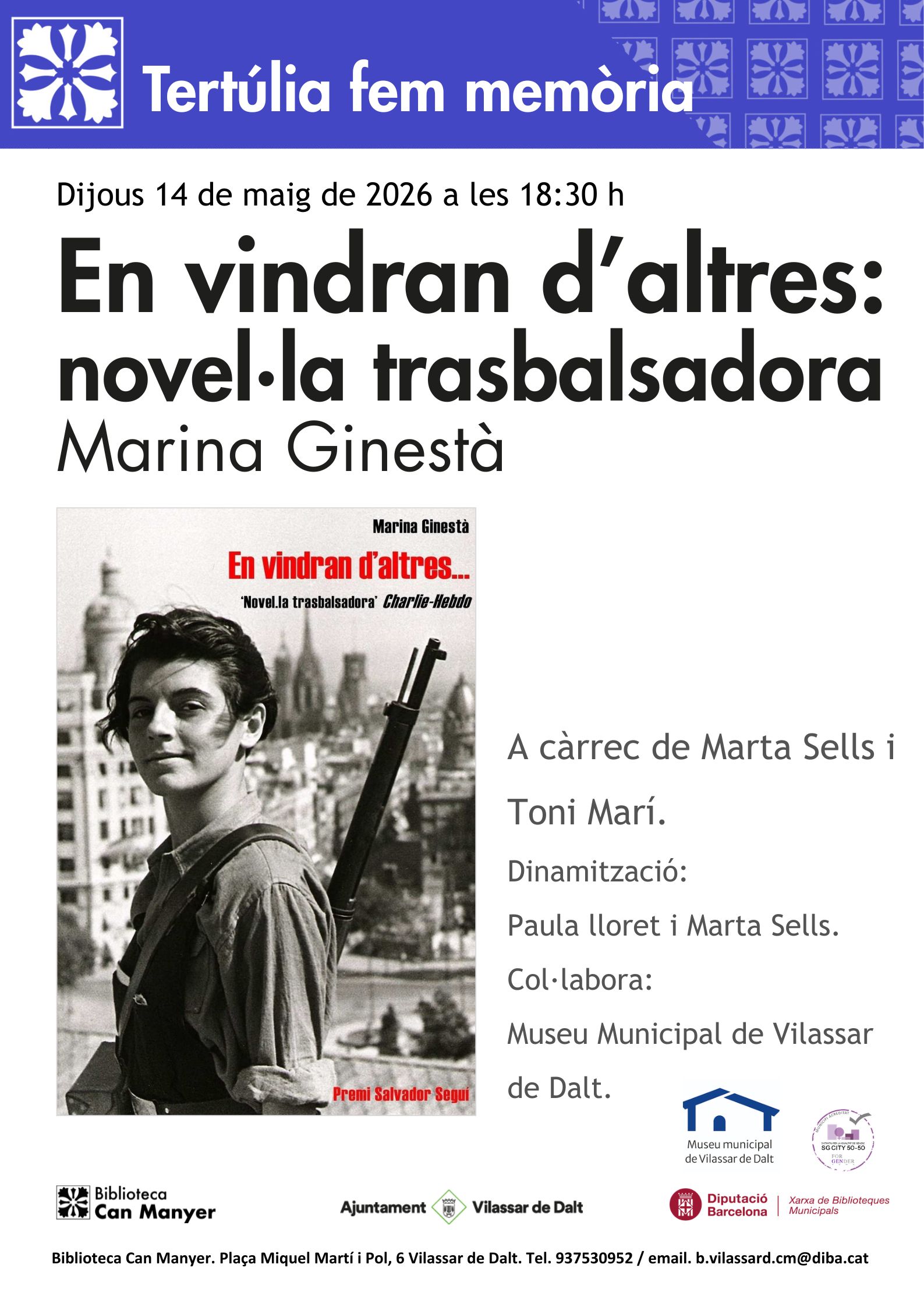 Tert&uacute;lia Fem Mem&ograve;ria