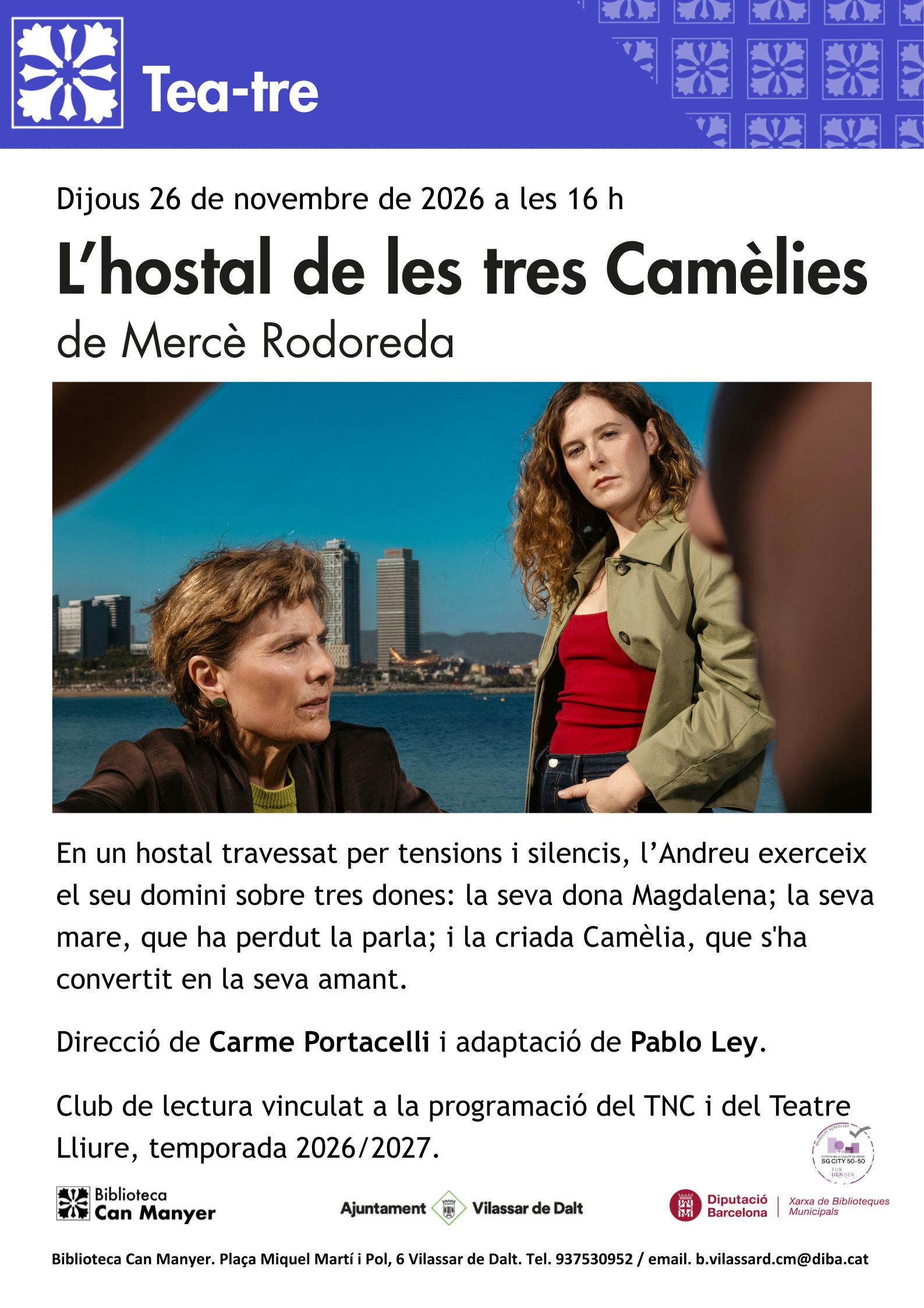 Tea-Tre: 'L'hostal de les tres cam&egrave;lies'