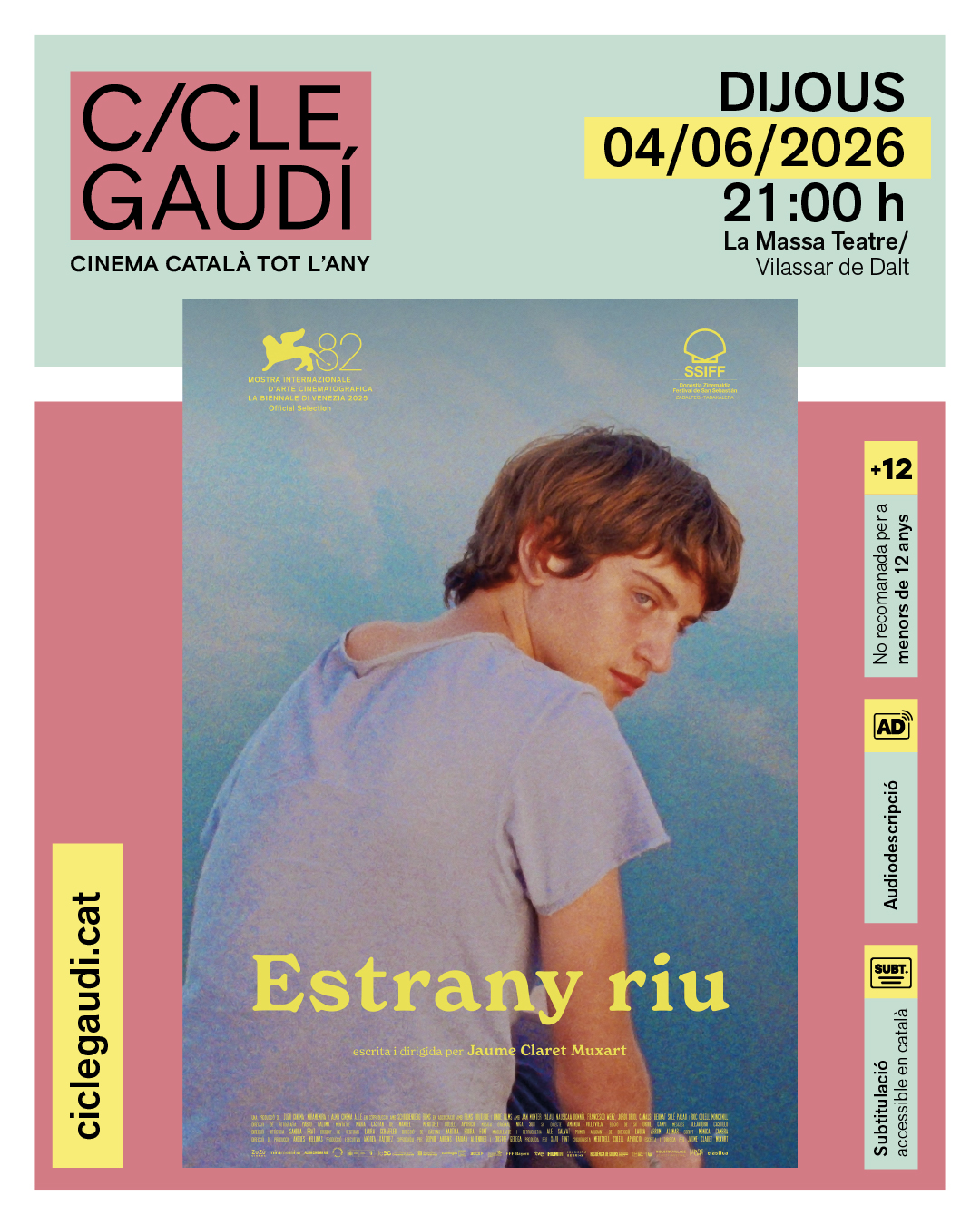Cicle Gaud&iacute;: 'Estrany riu'