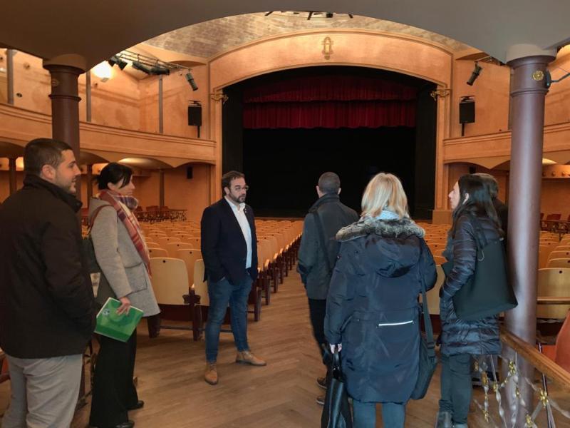 Visita del delegat del govern