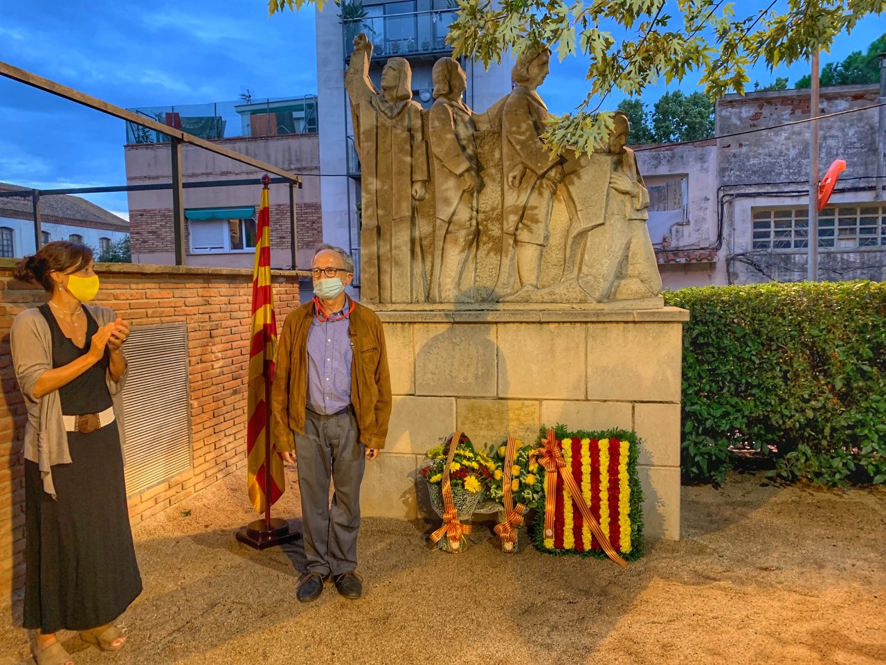 Acte institucional Diada ofrena La Massa