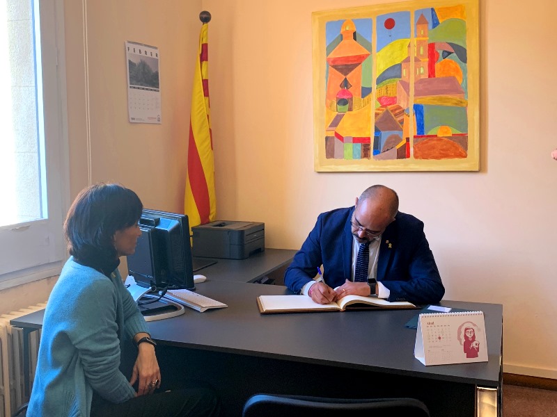 Junta Local de Seguretat amb el Conseller Miquel Buch