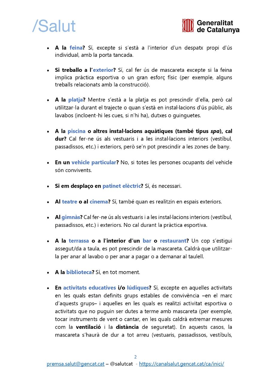 Faqs mascareta 2