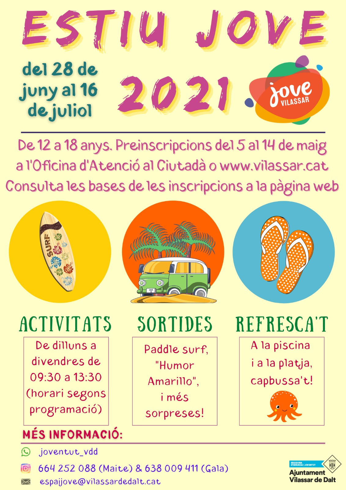 Comencen les preinscripcions per a l'Estiu Jove 2021