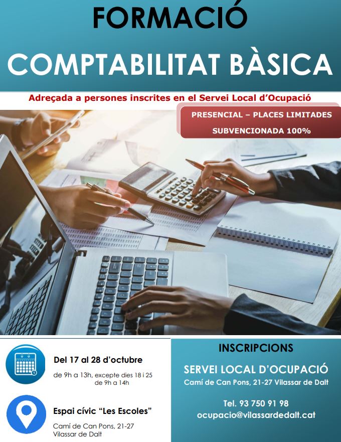 Curs de comptabilitat bàsica 