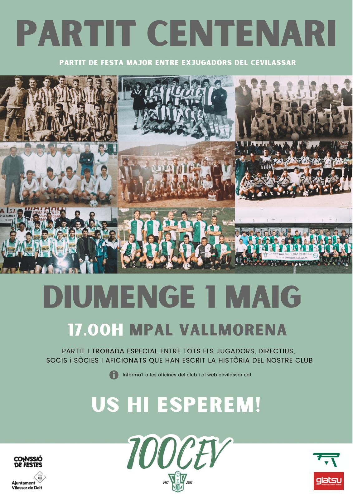 Sants Màrtirs 22: Actes del centenari del CEV