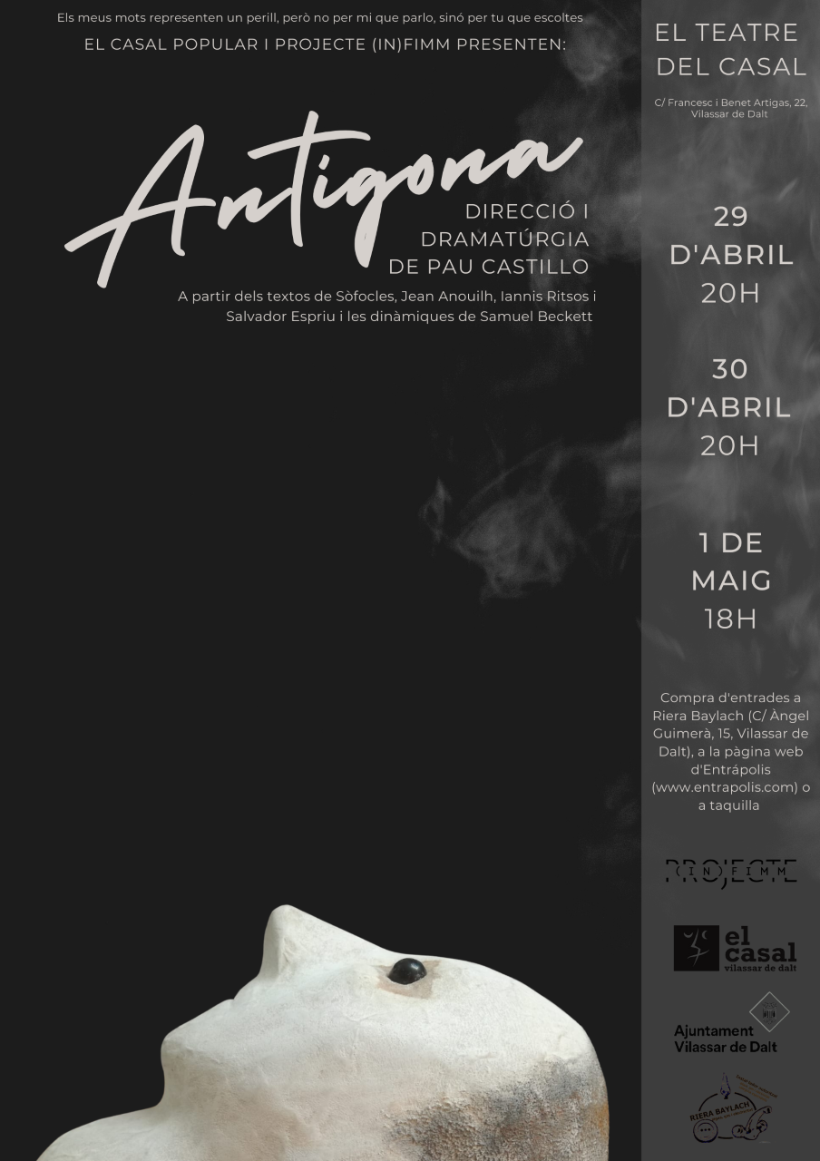 Sants Màrtirs 22: Antígona, Teatre al Casal