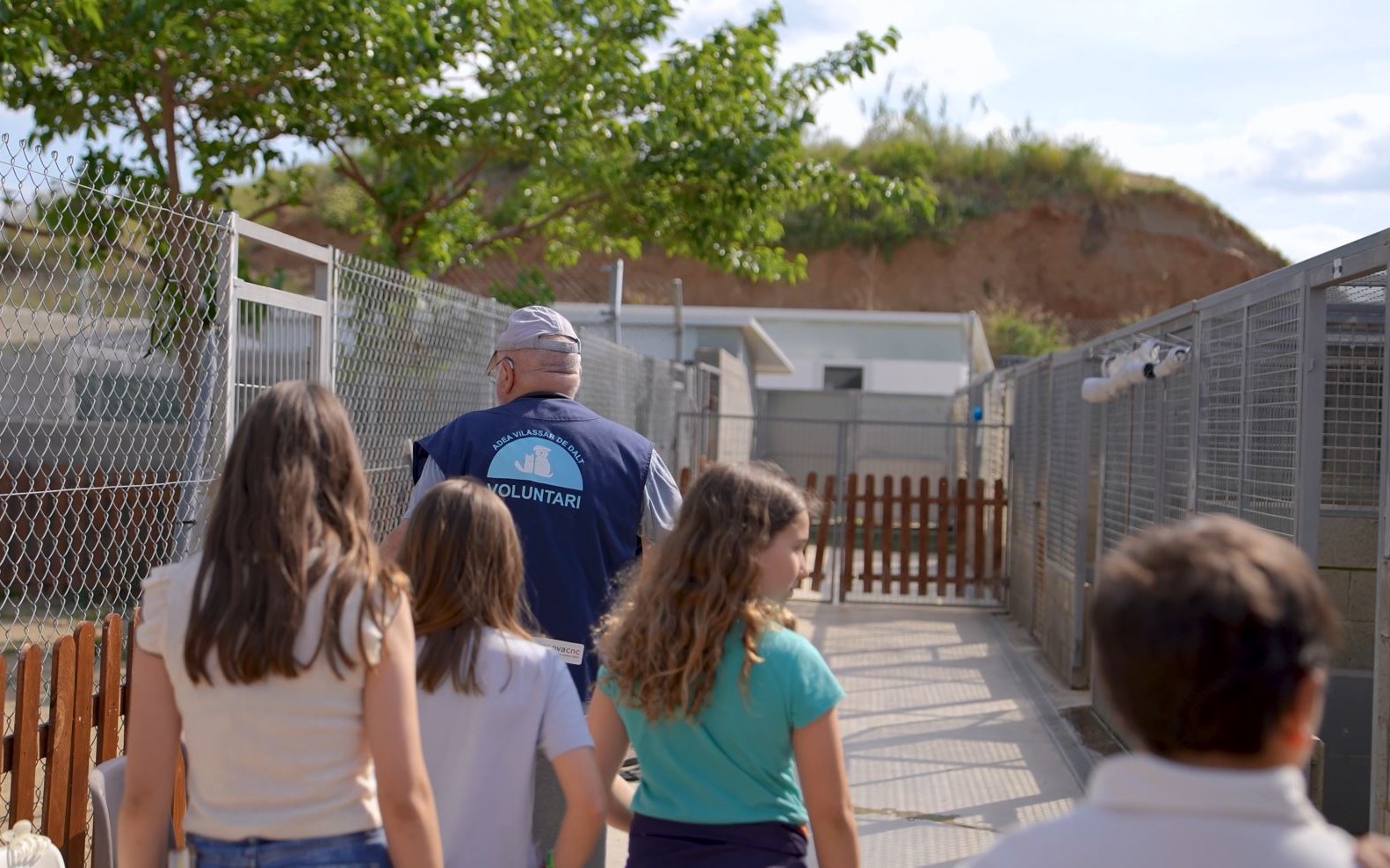 El Consell d'Infants al Refugi d'animals de Vallmorena