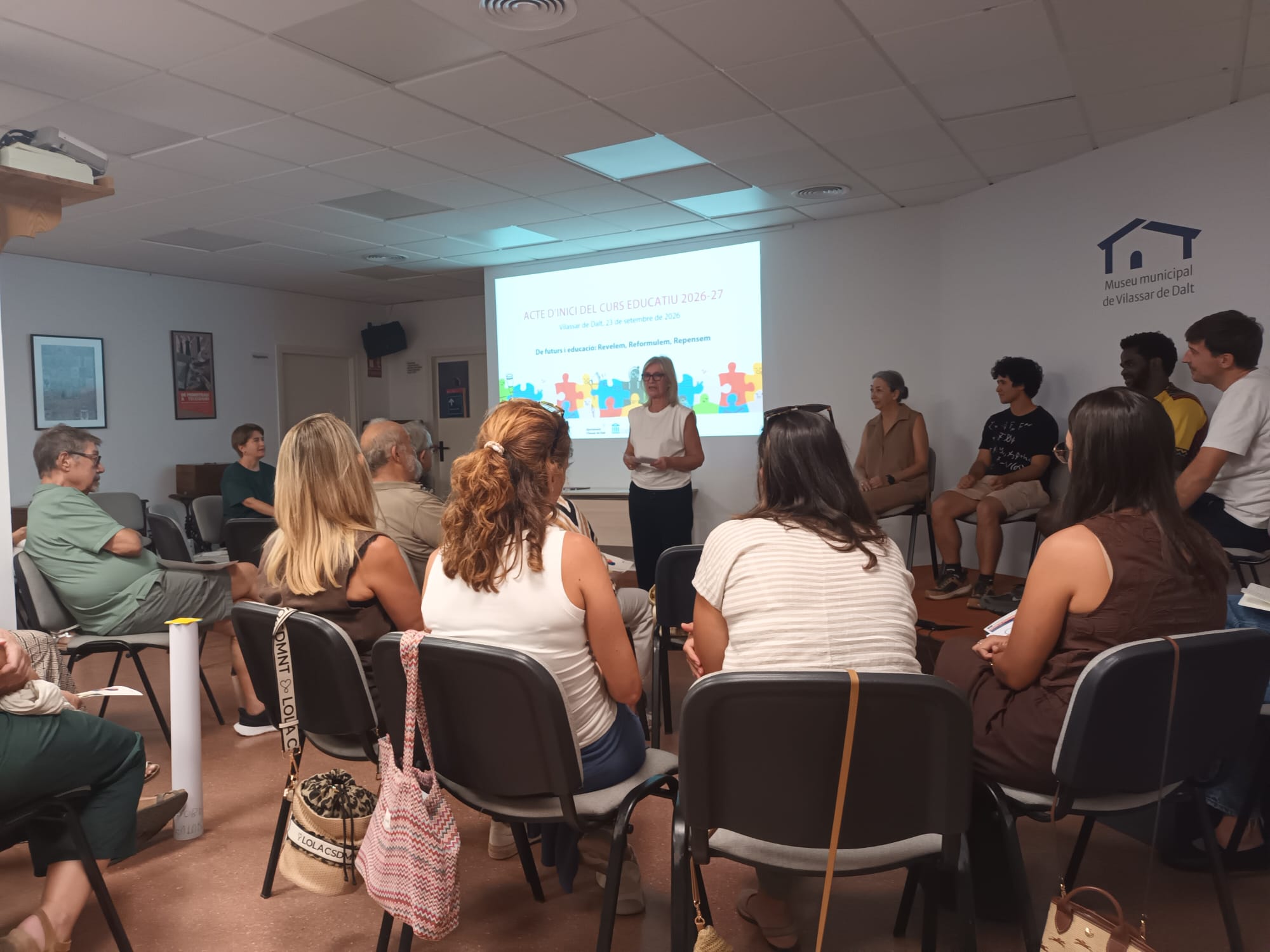 Vilassar obre el curs escolar amb un acte al Museu Municipal