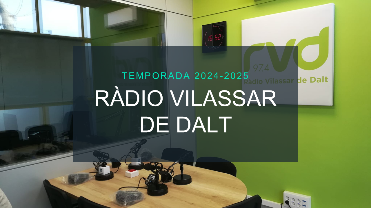 Ràdio Vilassar de Dalt tanca la temporada 2024-2025