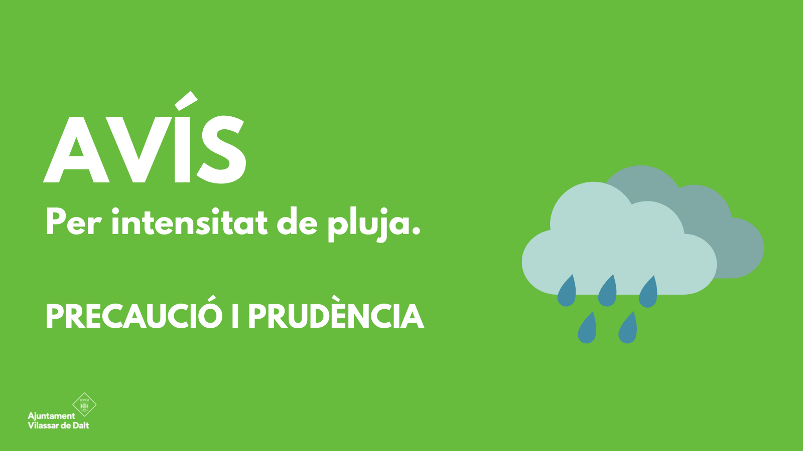 Vilassar, en fase de prealerta per intensitat de pluja Vilassar, en fase de prealerta per intensitat de pluja