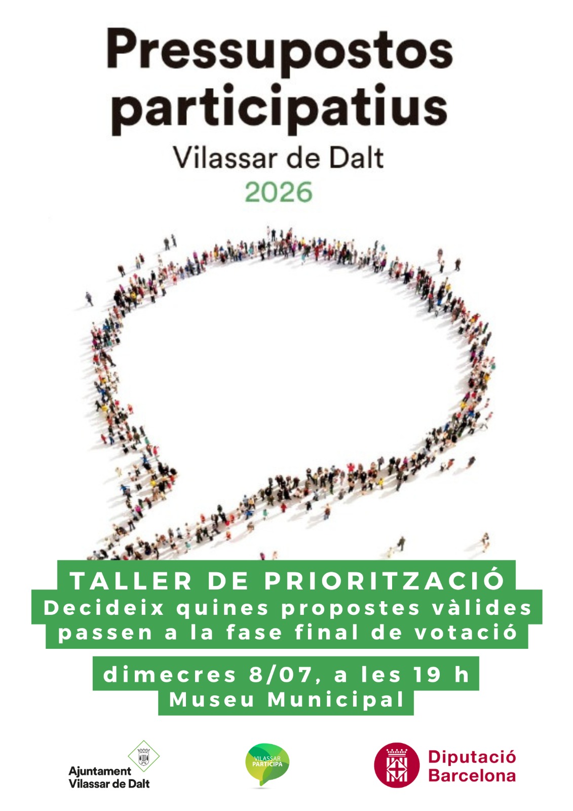Consulta les propostes dels Pressupostos Participatius que passaran a la fase de prioritzaci&oacute;