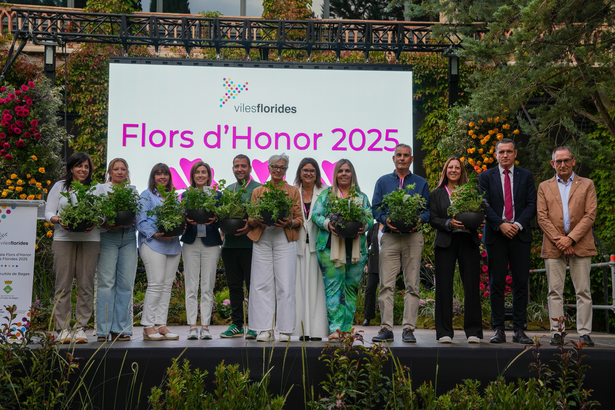 Vilassar, distingit amb tres flors d'honor al certamen Viles Florides 